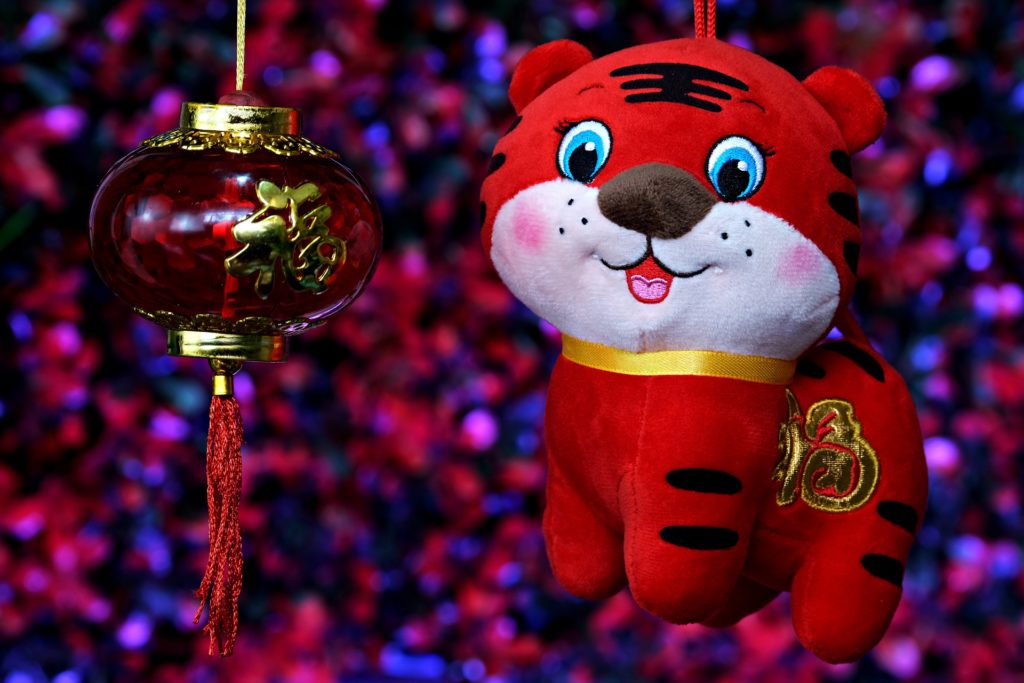 chinesisches Neujahr Tiger